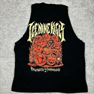 Ice Nine Kills Mens Extra Large Sleeveless Cut Off Band Metal Pumpkins